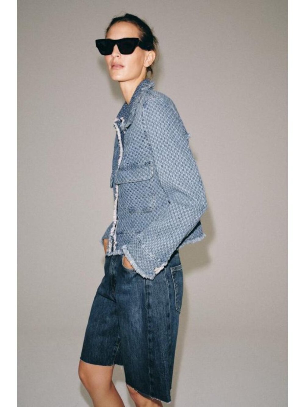 ZARA ZW COLLECTION DENIM JACKET